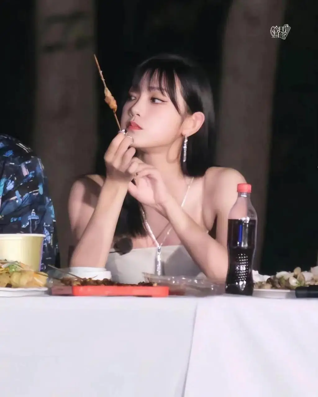 曾可妮录制节目现场 曾可妮录制节目现场