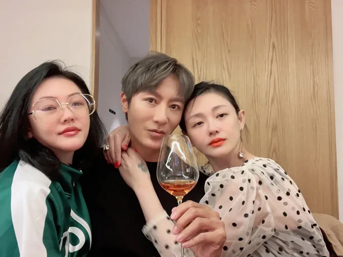 大S正式加入单身女王，成功走出离婚阴影！穿透视纱聚会脸喝通红