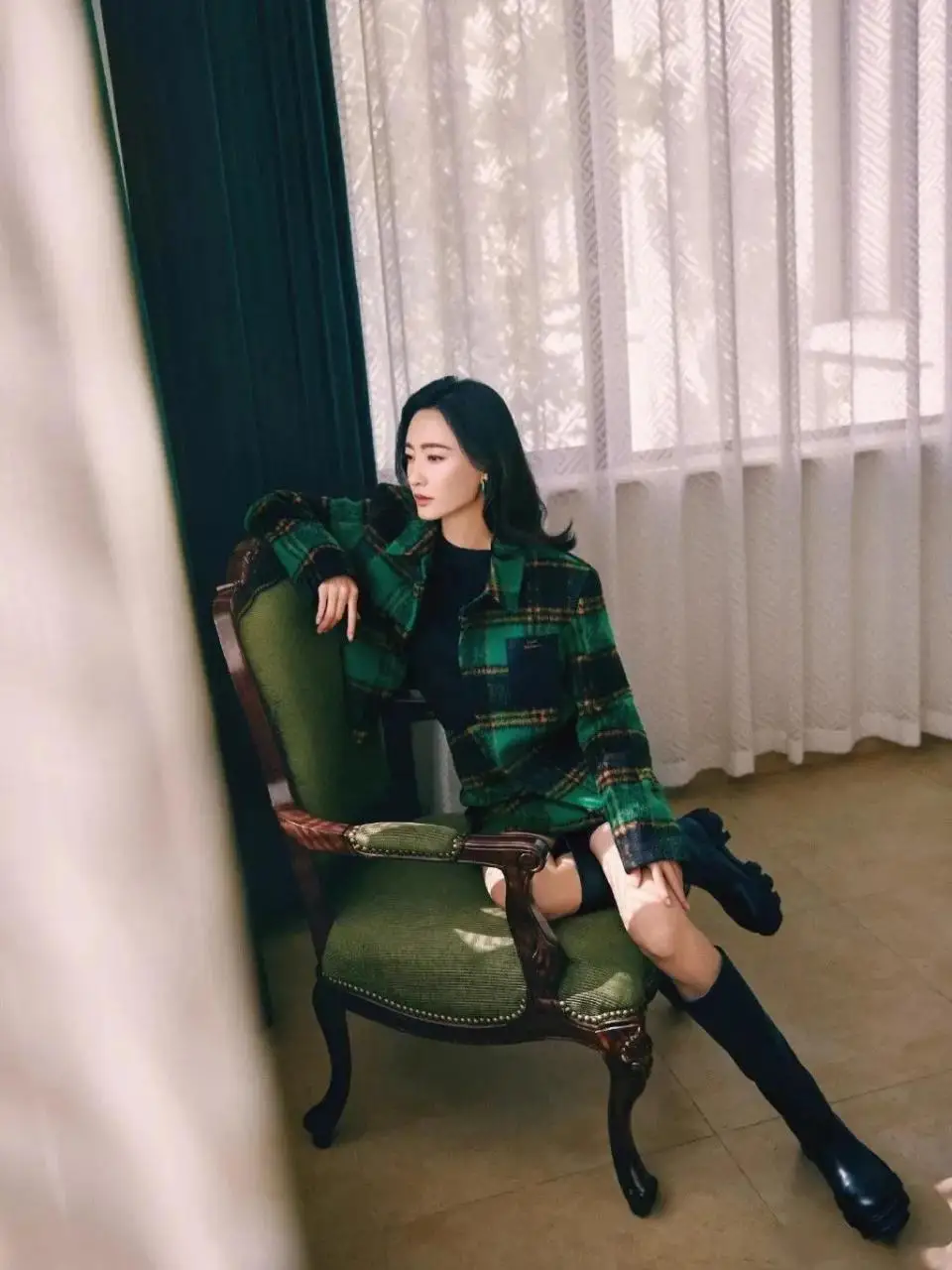 王丽坤晒冬日小清新穿搭,身材姣好气质甜美 王丽坤晒冬日小清新穿搭,身材姣好气质甜美
