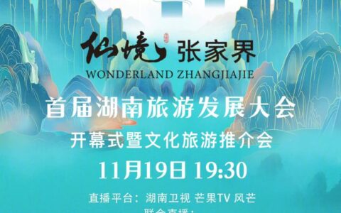 华晨宇亮相首届湖南旅游发展大会开幕式，为张家界献唱原创新歌