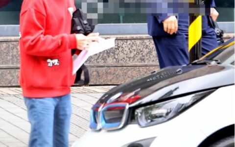 台媒：林志颖驾驶宝马电动车因违规停车被开罚单