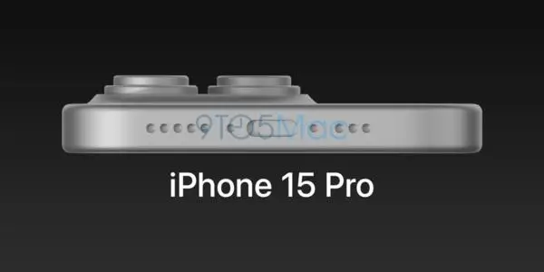 iPhone 15 Pro 渲染图曝光：整体造型与上一代一样但又不完全一样
