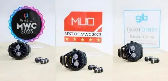 外媒好评如潮,华为穿戴产品荣获 MWC 2023 七项权威媒体大奖 外媒好评如潮,华为穿戴产品荣获 MWC 2023 七项权威媒体大奖