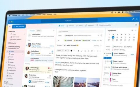 微软：Mac 版 Outlook 免费