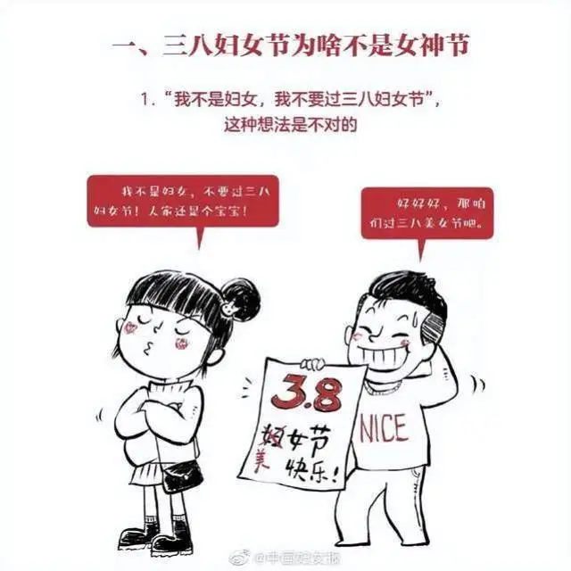 中国妇女报:妇女节不是什么女神节 中国妇女报:妇女节不是什么女神节