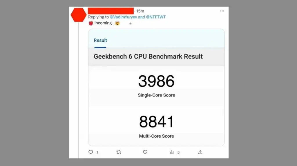 iPhone 15 Pro 史诗级提升？A17 早期跑分曝光