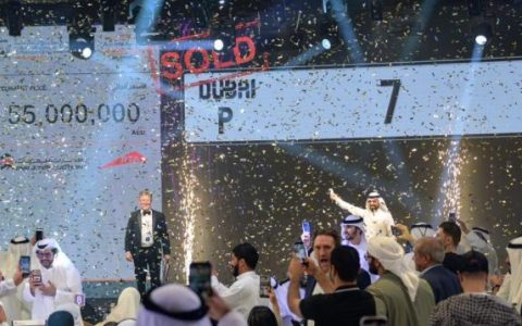 迪拜拍出世界最贵车牌 约1亿天价，为何？