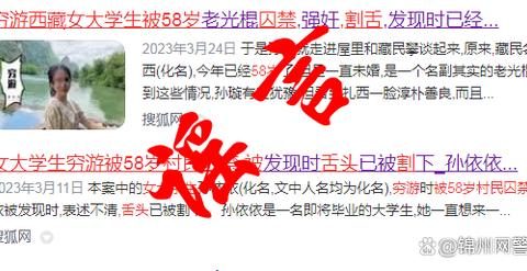 网传“女大学生穷游西藏被囚禁性侵”系谣言，西藏公安机关已依法查处3名造谣网民