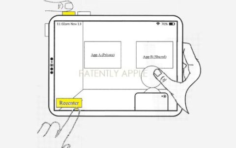 苹果新专利曝光：或为 iPad 加入数码表冠，以用于 XR 头显