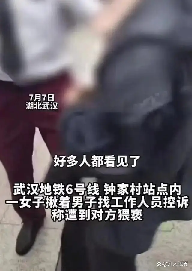 女子反映地铁上遭男子掏下体猥亵，“好多人都看见了”，警方介入