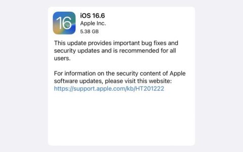 iOS 16.6 & 15.7.8 双版本更新，养老版本来了？