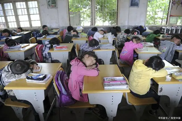 学生趴桌午休1学期收费200，引发家长质疑