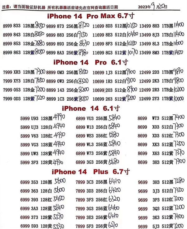 最保值iPhone！iPhone 14 Pro Max涨价：256G版跟15 Pro Max差价不到千元