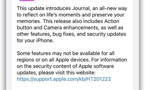 iOS 17.2正式版带来新特性与问题修复，值得升级！