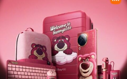 小米Civi 3迪士尼100周年限定版：全方位草莓熊主题定制，打造温馨萌趣的用户体验