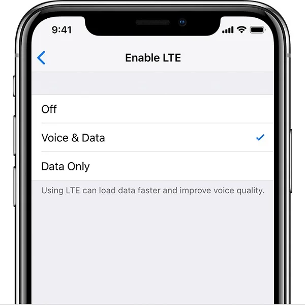 苹果iOS 16中VoLTE开关位置详解